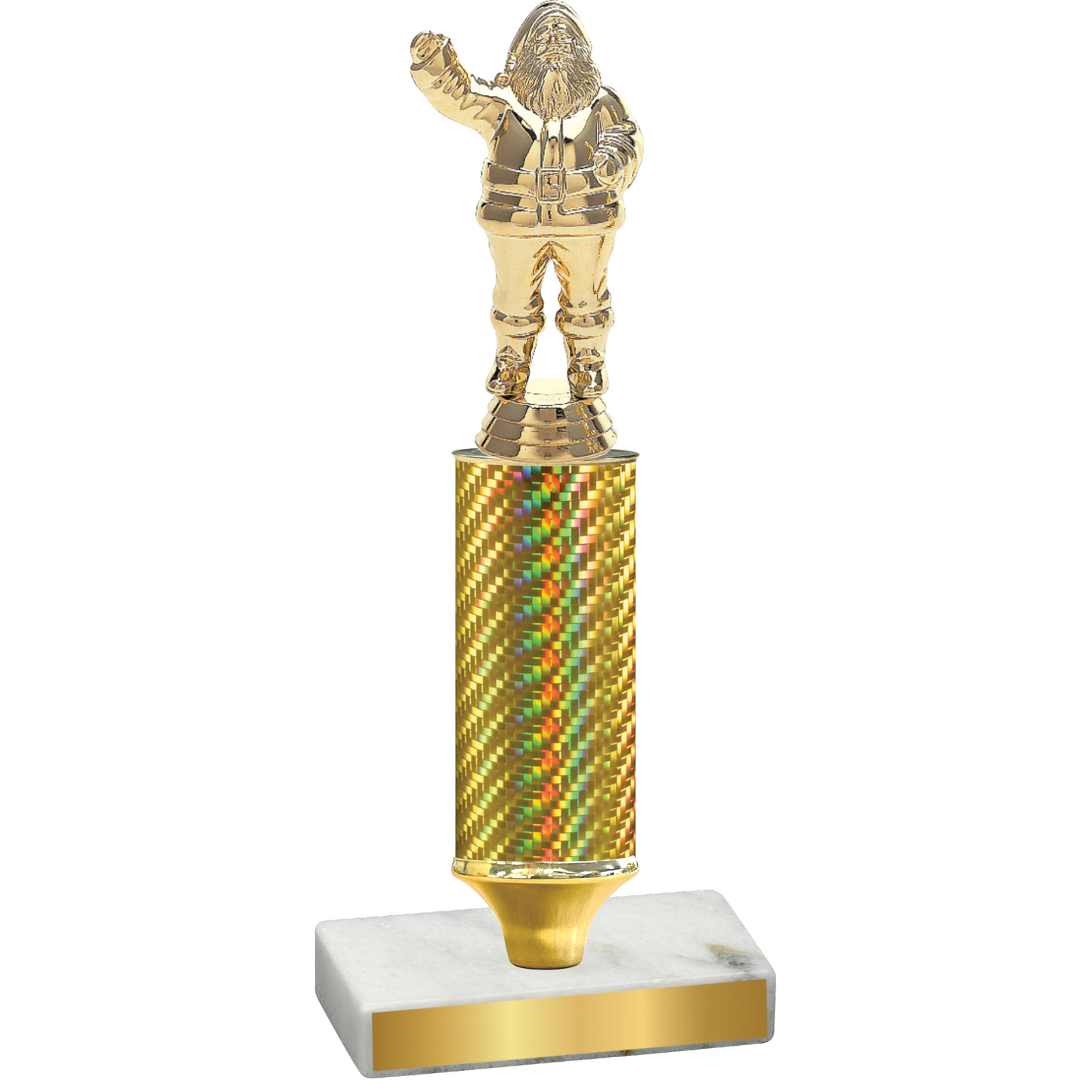 Value Gold Carbon Fiber Holiday Trophy