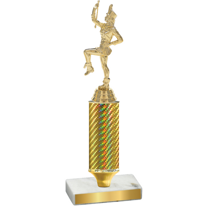 Value Gold Carbon Fiber Majorette Trophy