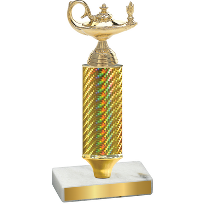 Value Gold Carbon Fiber Academics Trophy