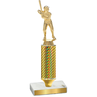 Value Gold Carbon Fiber Baseball Trophy