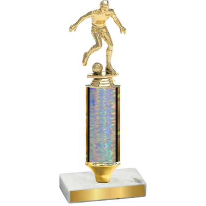 Value Silver Glacier Soccer Trophy