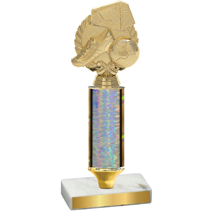 Value Silver Glacier Soccer Trophy