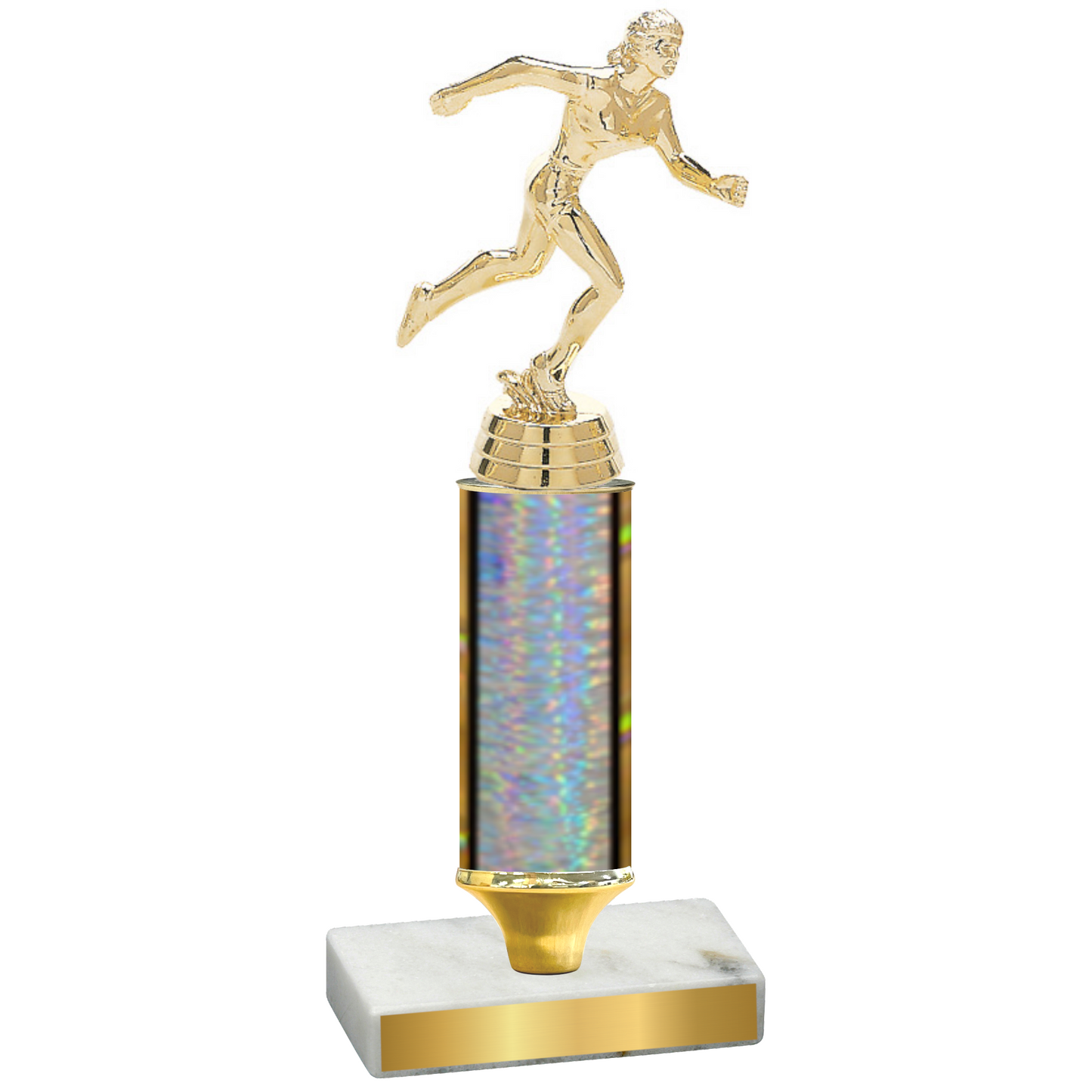 Value Silver Glacier Running Trophy