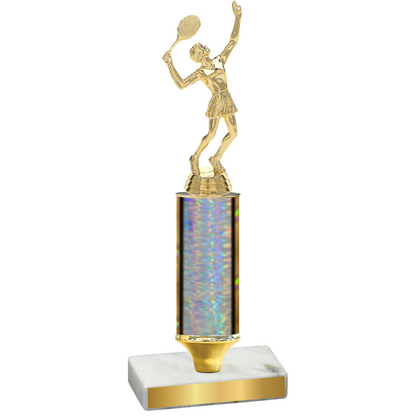 Value Silver Glacier Tennis Trophy