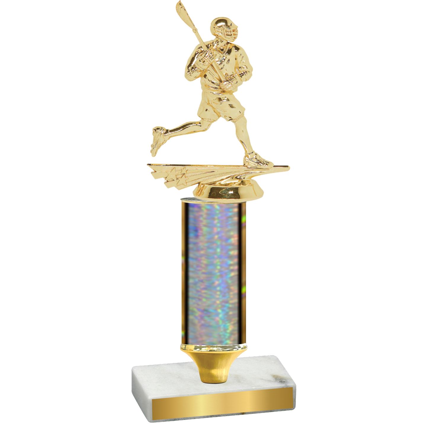 Value Silver Glacier Lacrosse Trophy