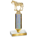 Value Silver Glacier Horses Trophy