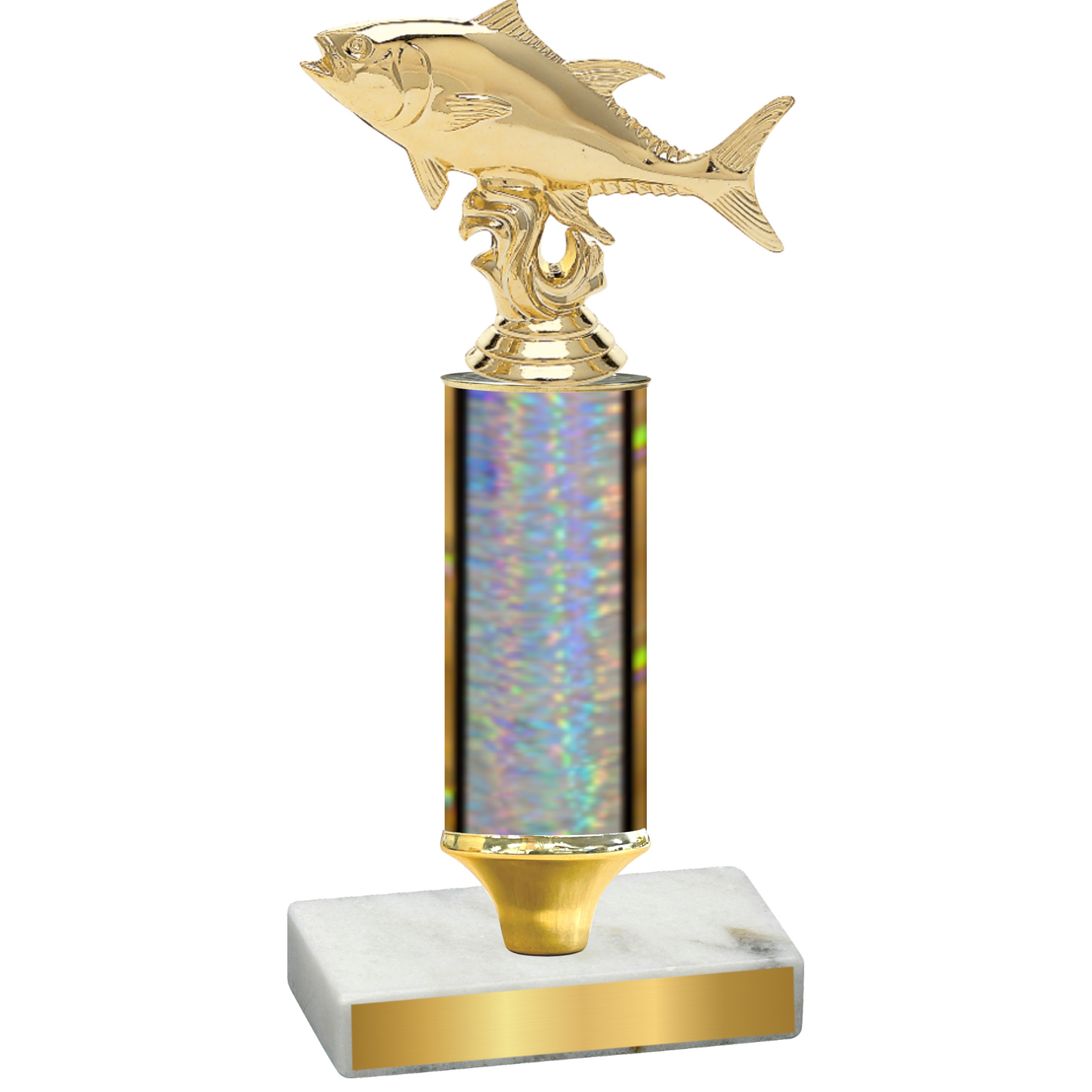 Value Silver Glacier Fishing Trophy