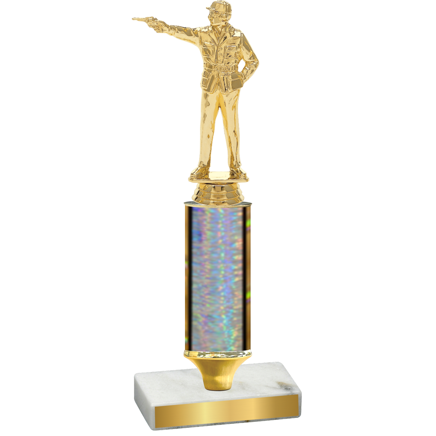 Value Silver Glacier Shooter Trophy