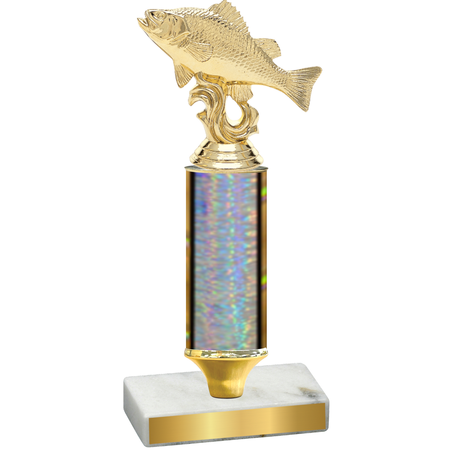 Value Silver Glacier Fishing Trophy