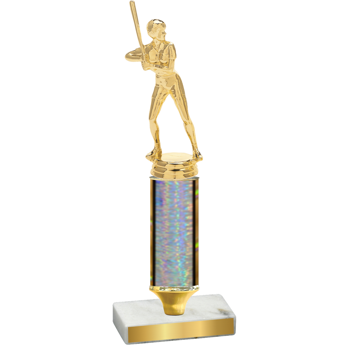 Value Silver Glacier Softball Trophy