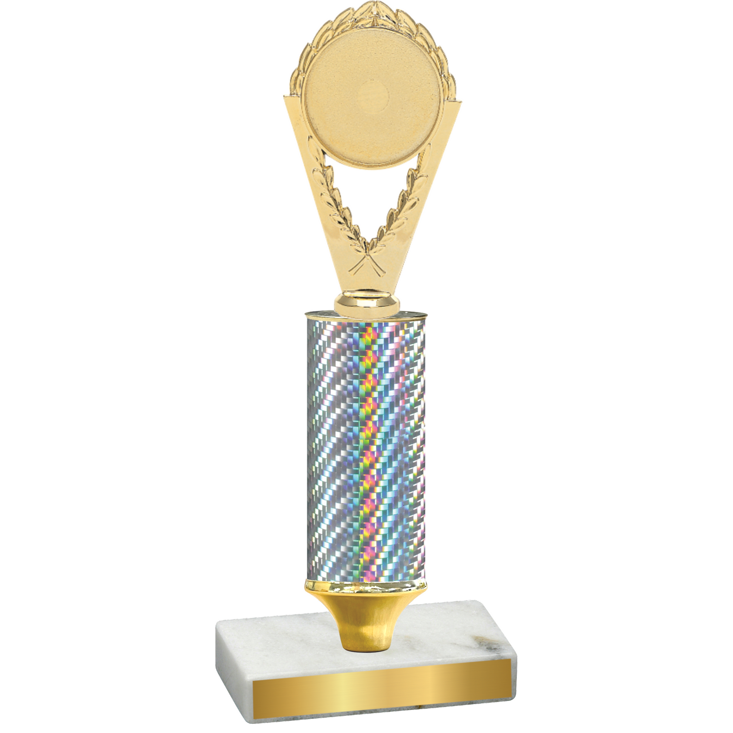 Value Silver Carbon Fiber Insert Trophy