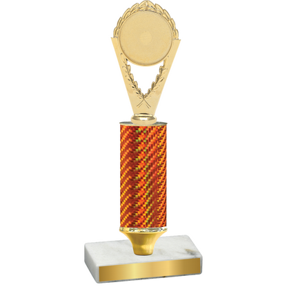 Value Orange Carbon Fiber Insert Trophy