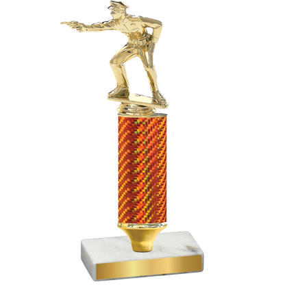 Value Orange Carbon Fiber Shooter Trophy