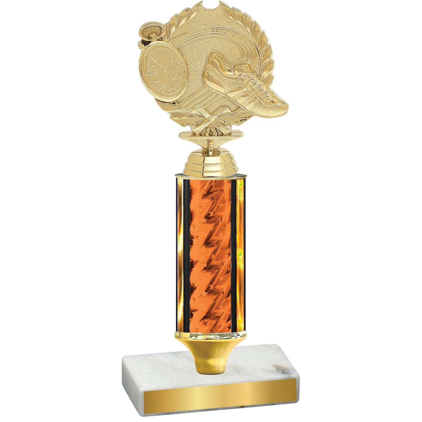 Value Orange Glacier Running Trophy