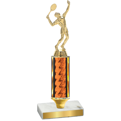 Value Orange Glacier Tennis Trophy