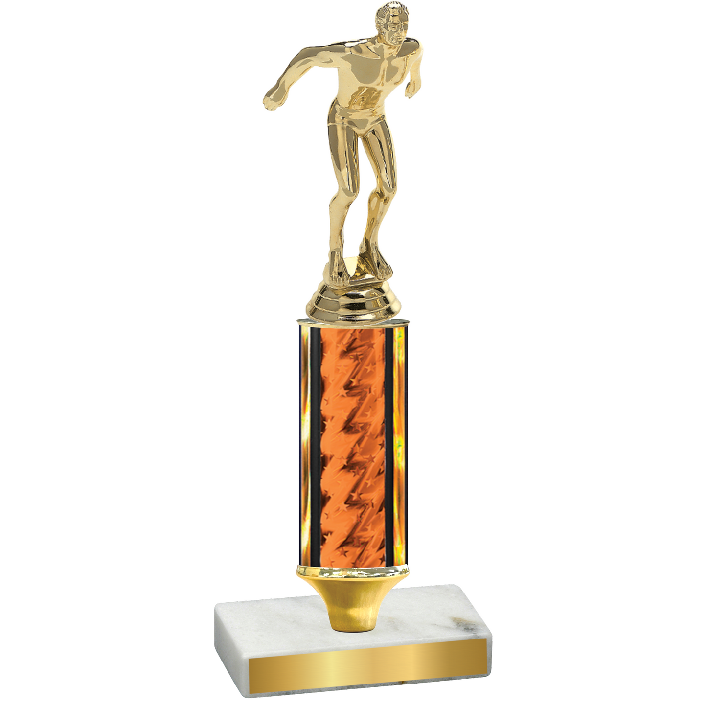 Value Orange Glacier Swimming Trophy