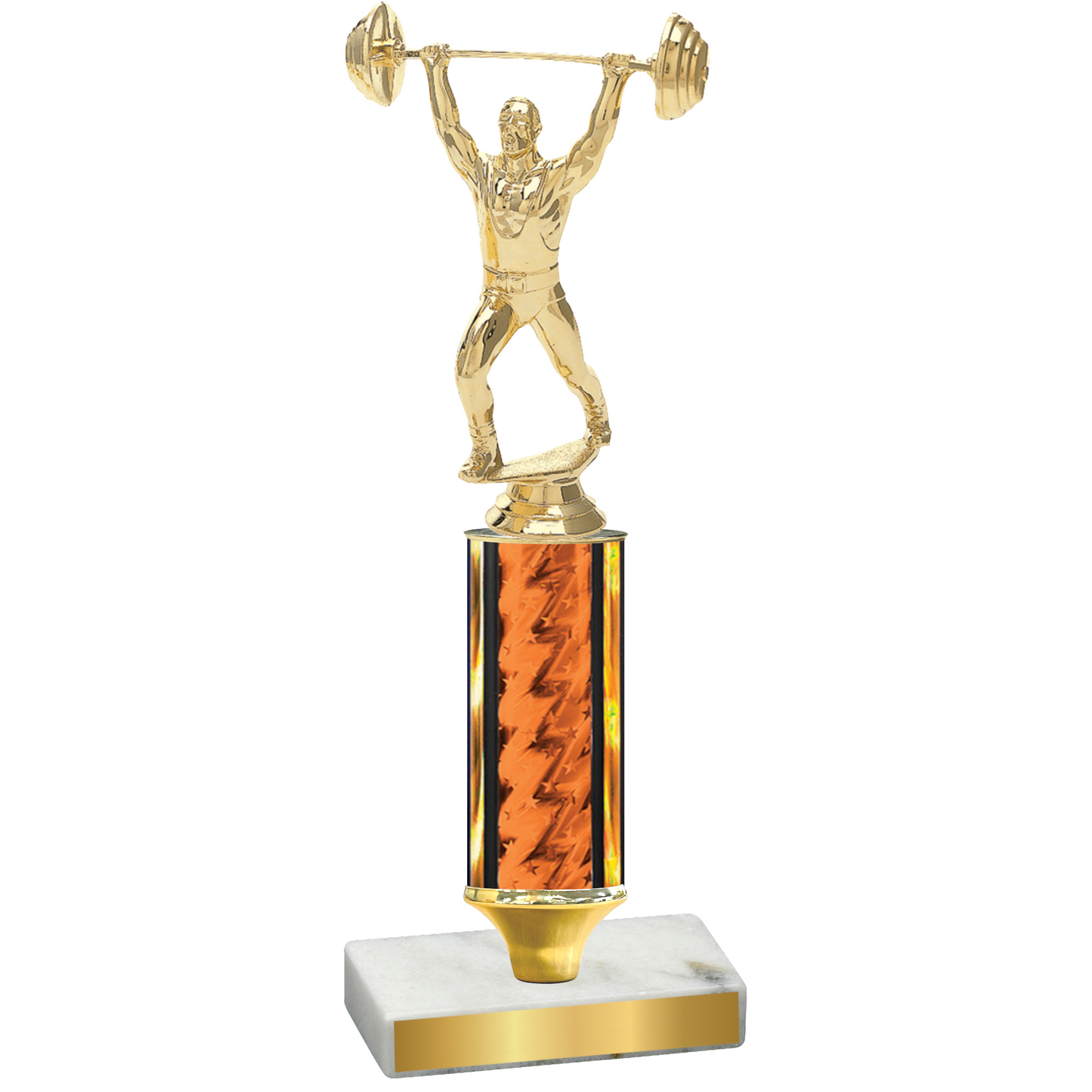 Value Orange Glacier Weights Trophy