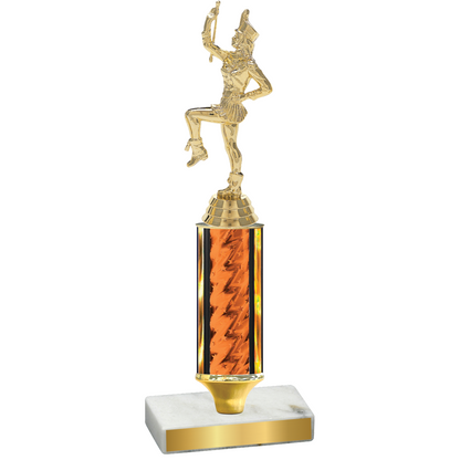 Value Orange Glacier Majorette Trophy