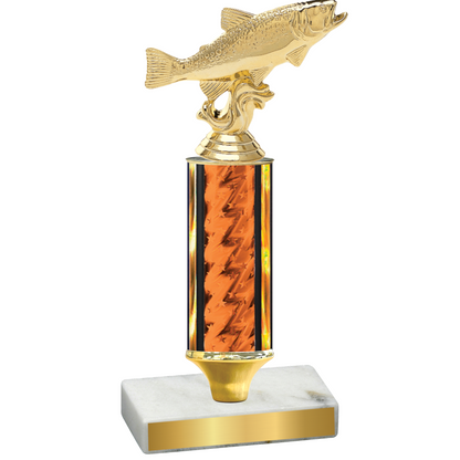 Value Orange Glacier Fishing Trophy