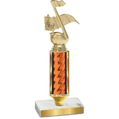 Value Orange Glacier Music Trophy