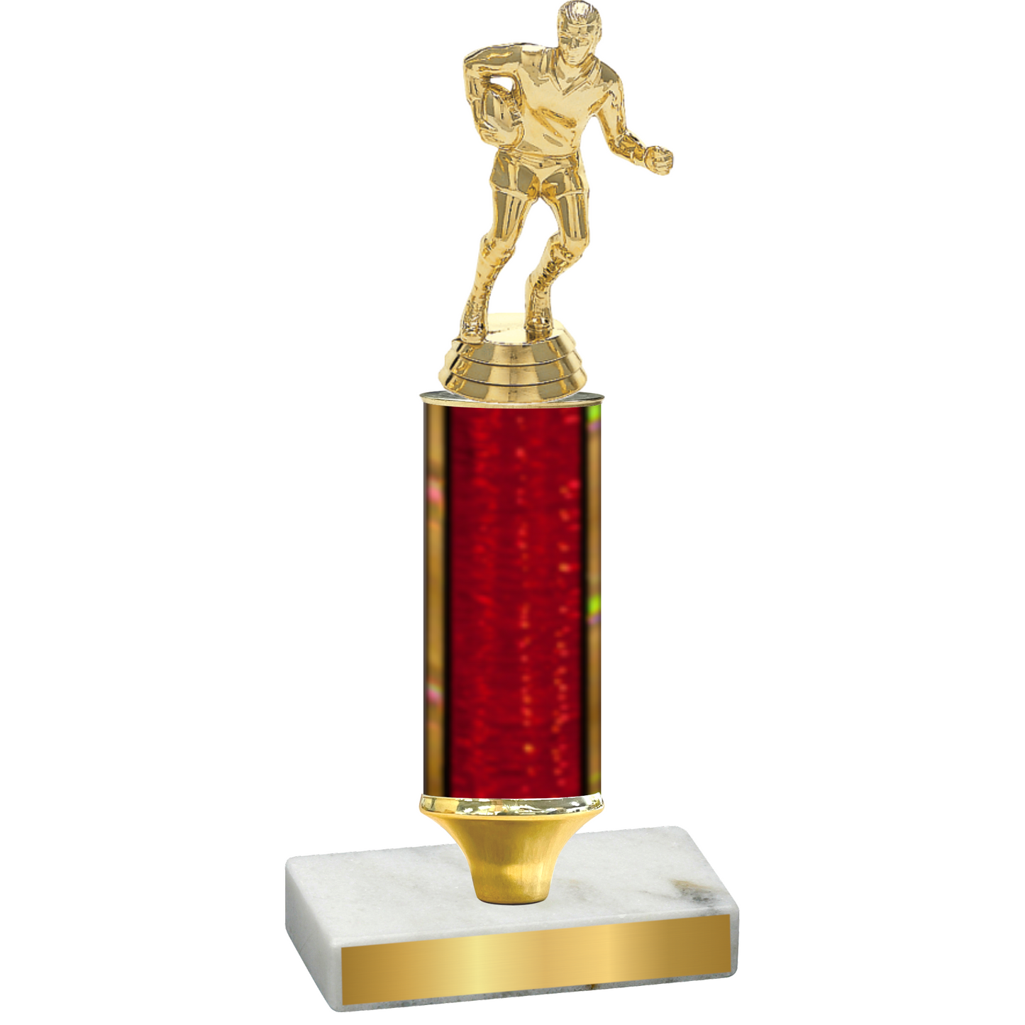 Value Red Glacier Rugby Trophy