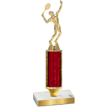 Value Red Glacier Tennis Trophy