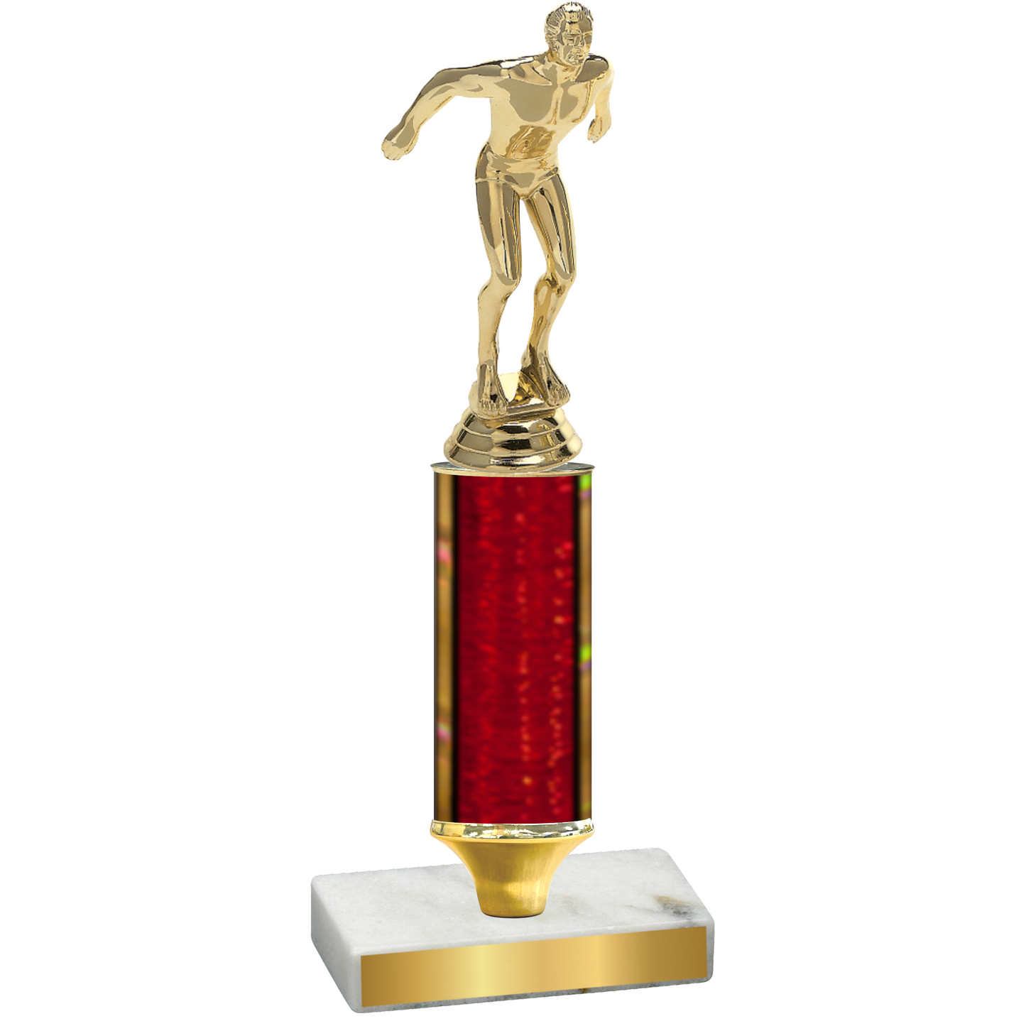 Value Red Glacier Swimming Trophy