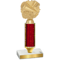 Value Red Glacier Cheerleading Trophy