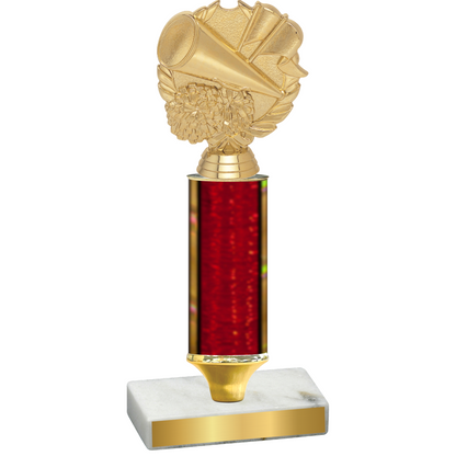 Value Red Glacier Cheerleading Trophy