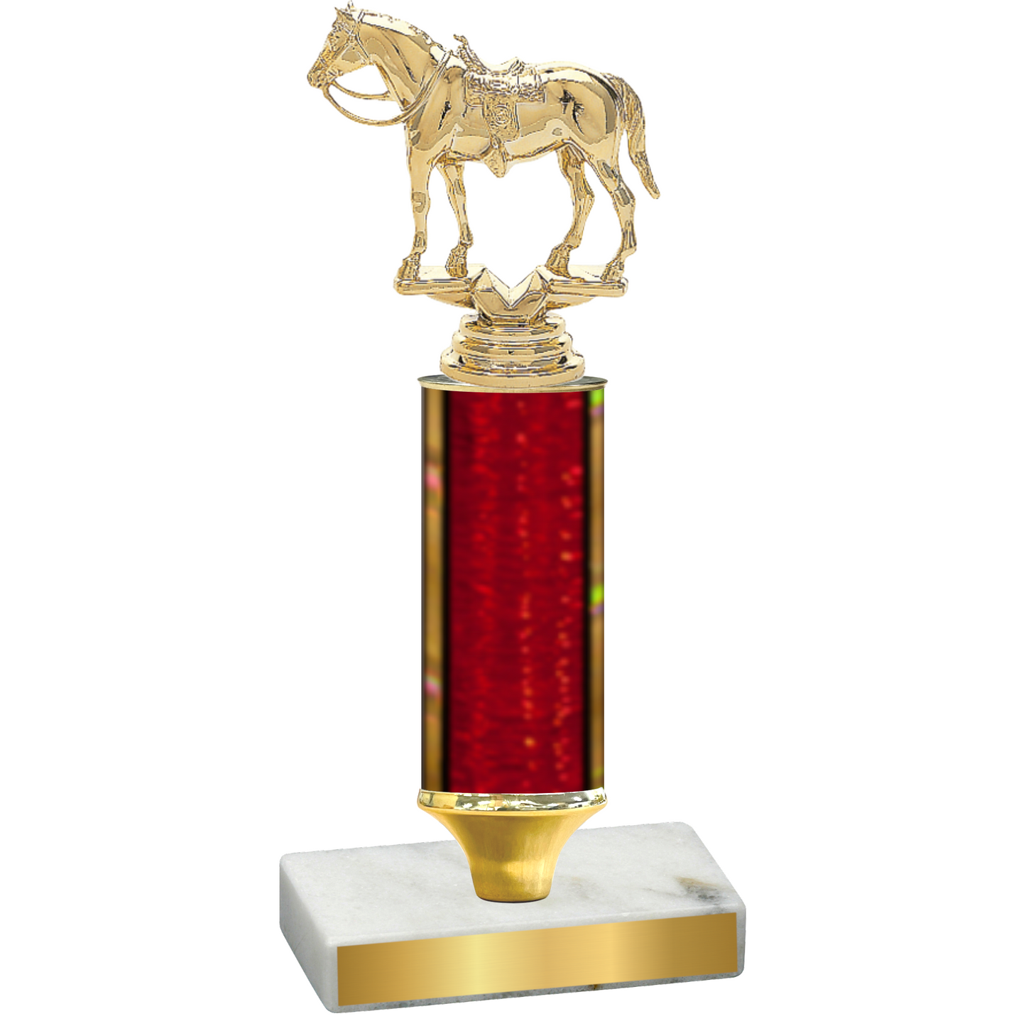 Value Red Glacier Horses Trophy