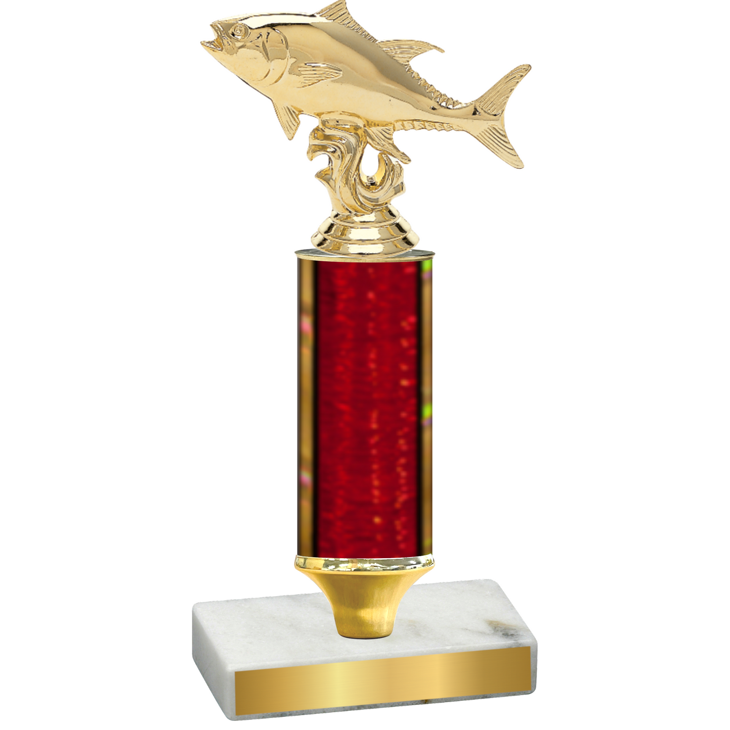 Value Red Glacier Fishing Trophy