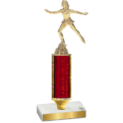 Value Red Glacier Skater Trophy