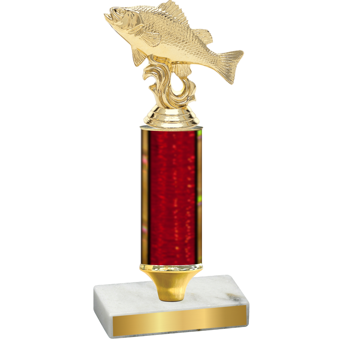 Value Red Glacier Fishing Trophy