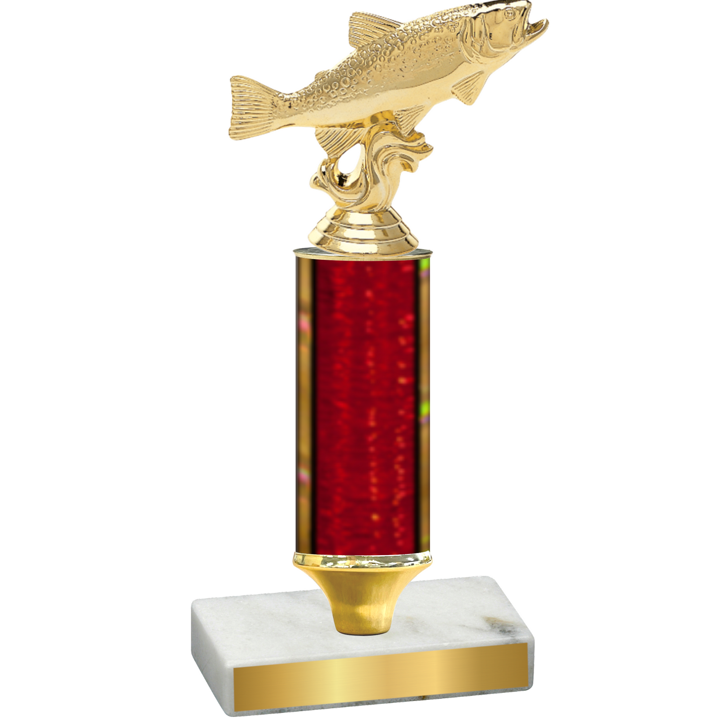 Value Red Glacier Fishing Trophy