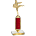 Value Red Glacier Karate Trophy