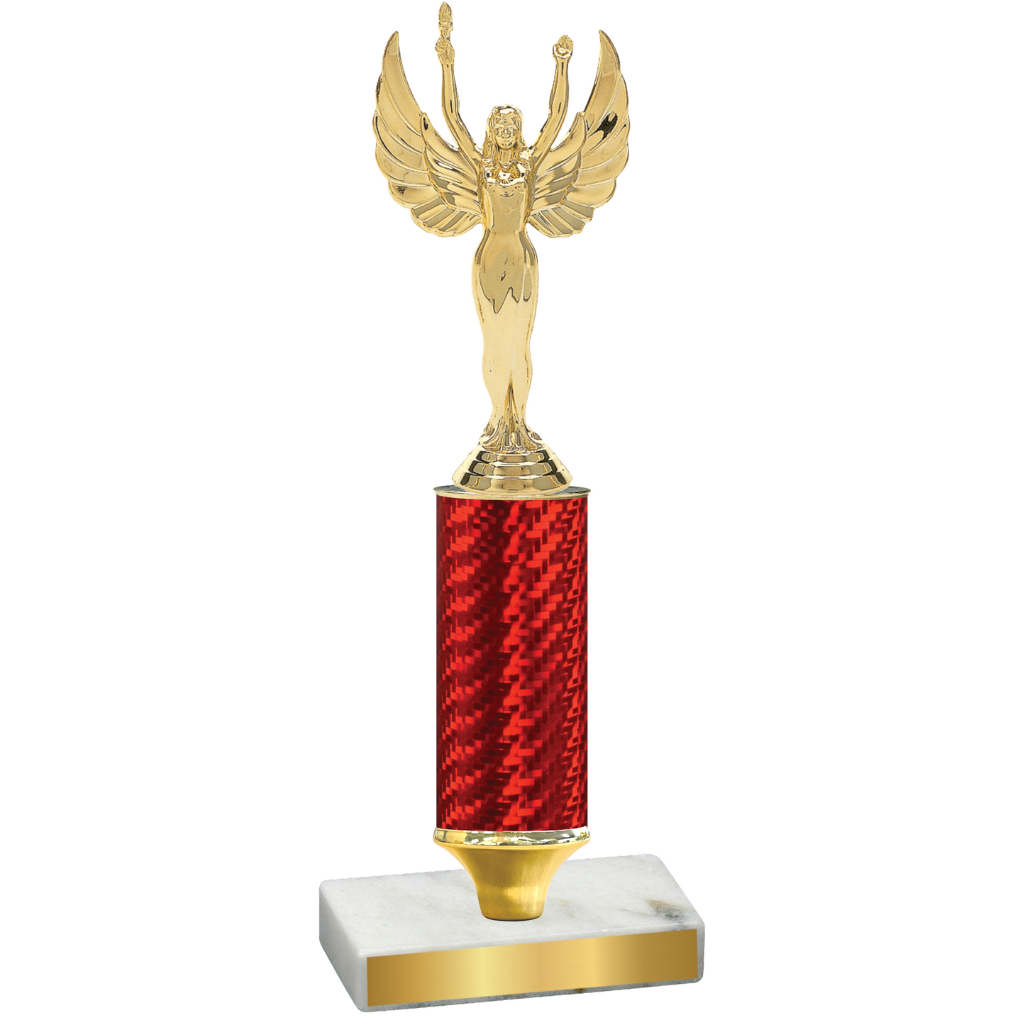 Value Red Carbon Fiber Victory Trophy