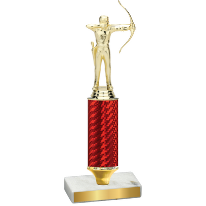 Value Red Carbon Fiber Archery Trophy