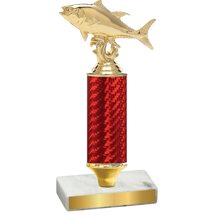 Value Red Carbon Fiber Fishing Trophy