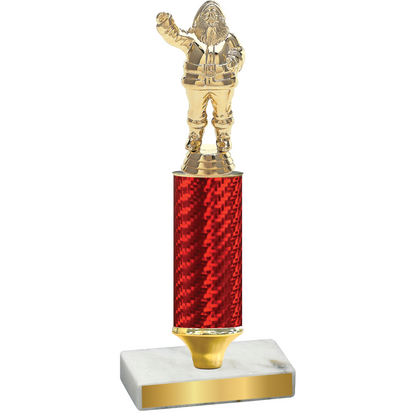 Value Red Carbon Fiber Holiday Trophy