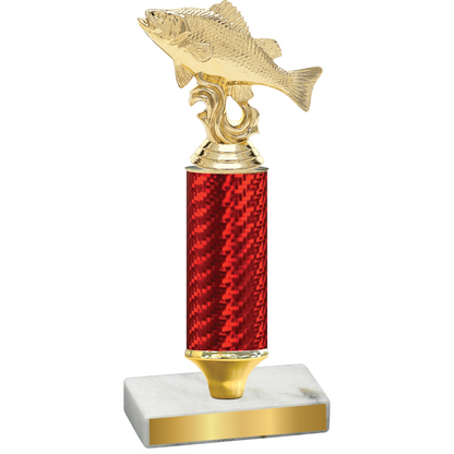 Value Red Carbon Fiber Fishing Trophy