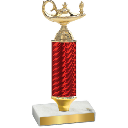 Value Red Carbon Fiber Academics Trophy