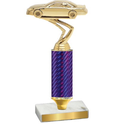 Value Purple Carbon Fiber Cars Trophy