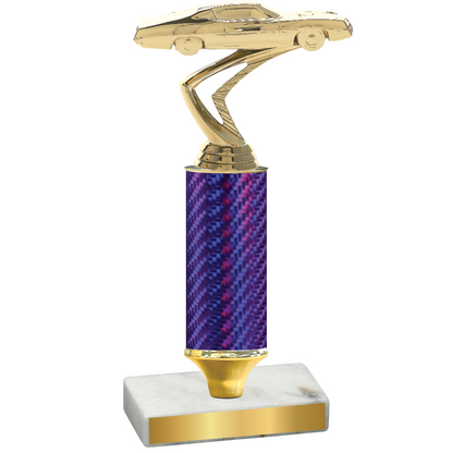 Value Purple Carbon Fiber Cars Trophy