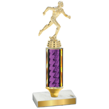 Value Purple Glacier Running Trophy