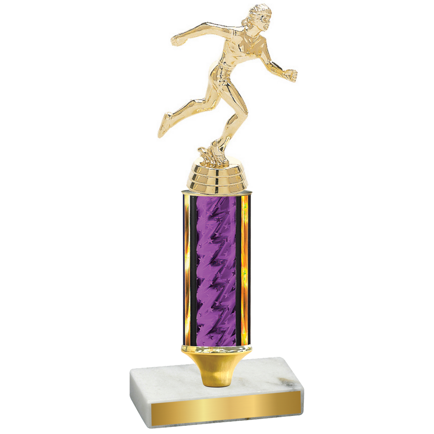 Value Purple Glacier Running Trophy