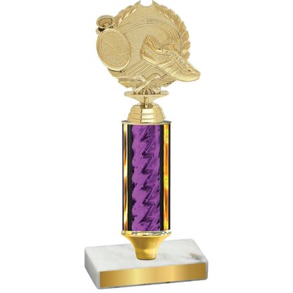 Value Purple Glacier Running Trophy