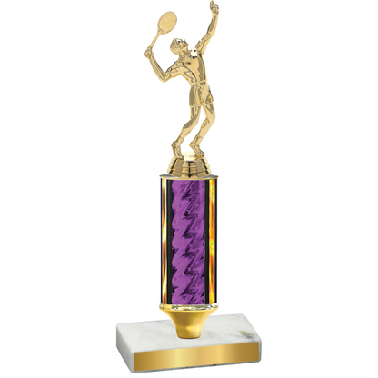 Value Purple Glacier Tennis Trophy