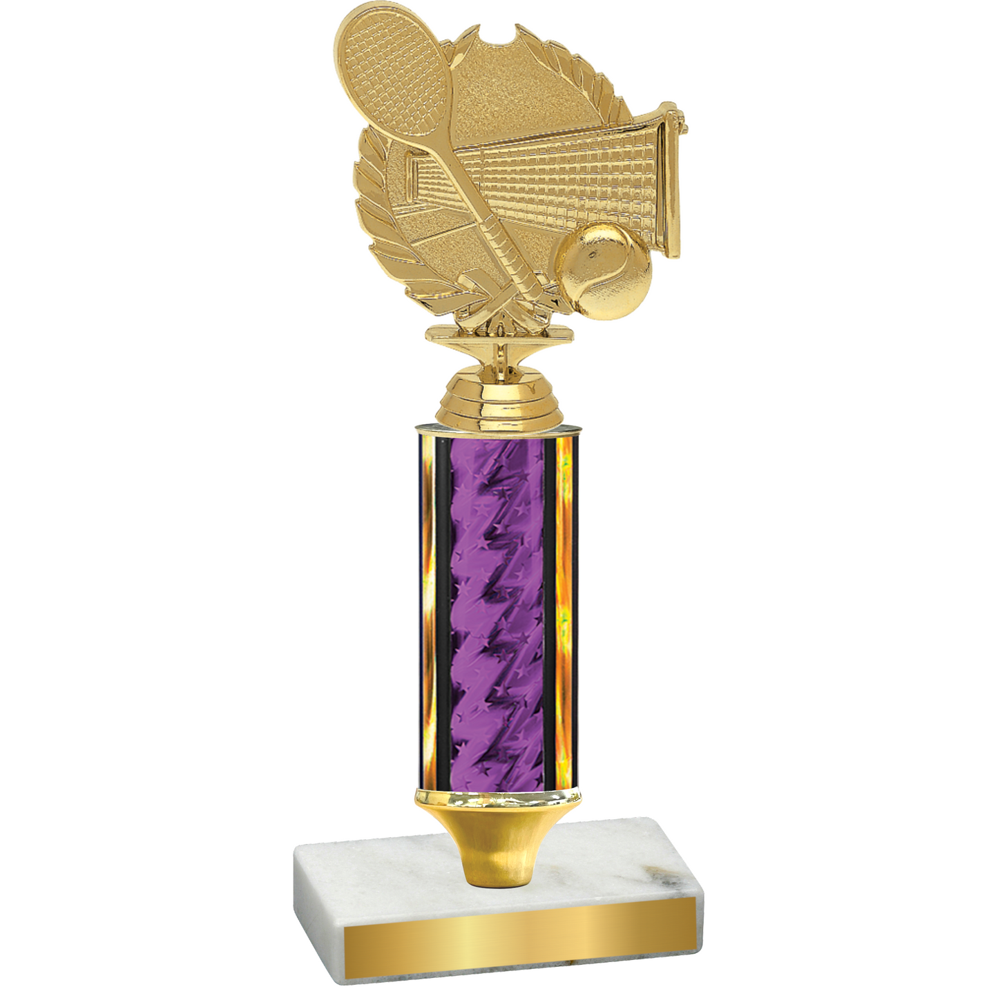 Value Purple Glacier Tennis Trophy