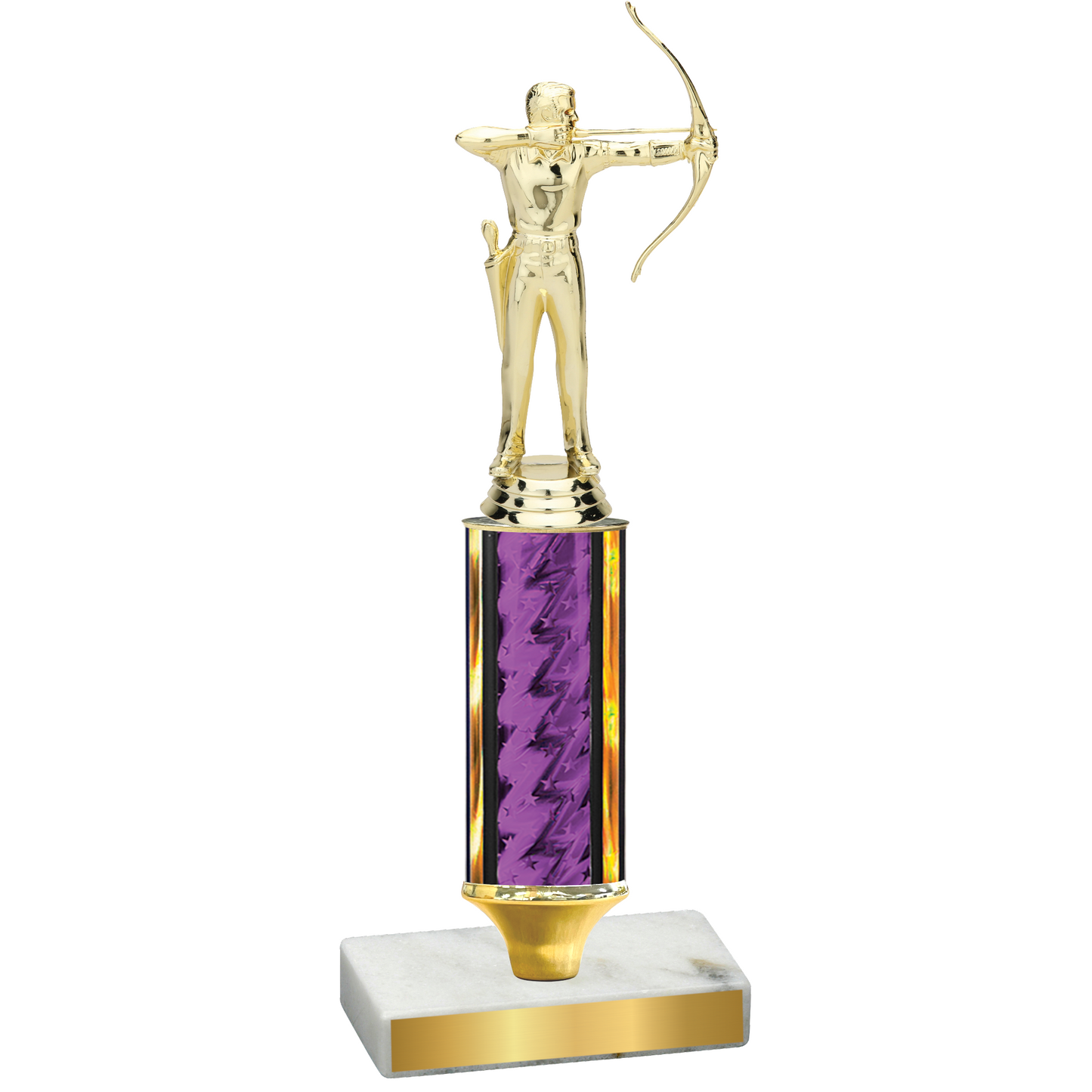 Value Purple Glacier Archery Trophy