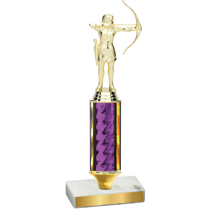 Value Purple Glacier Archery Trophy